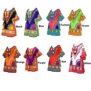 Women Traditional African Print Dashiki